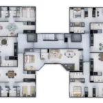 PLANTA EQUIPADA COMPLETA